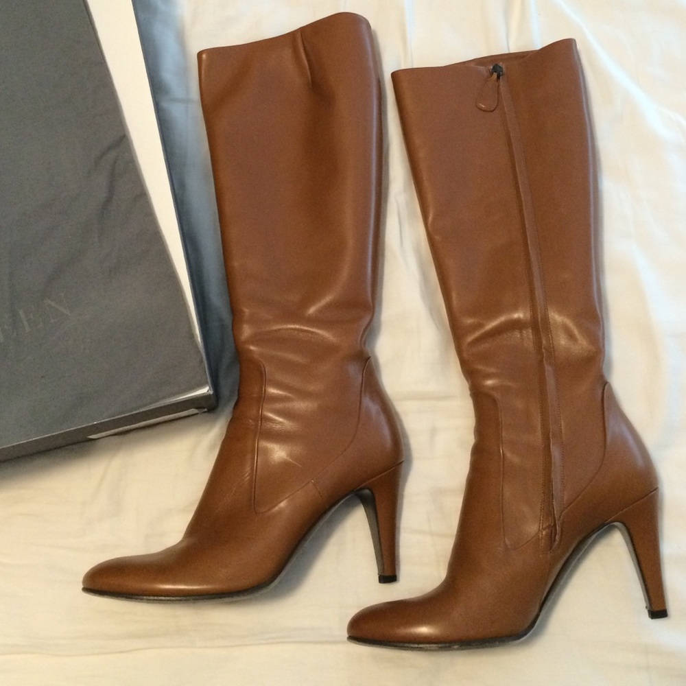Alexander McQueen brown boots